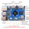 orange pi 5 pro frente