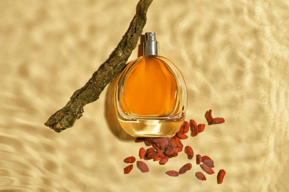 perfume color anaranjado
