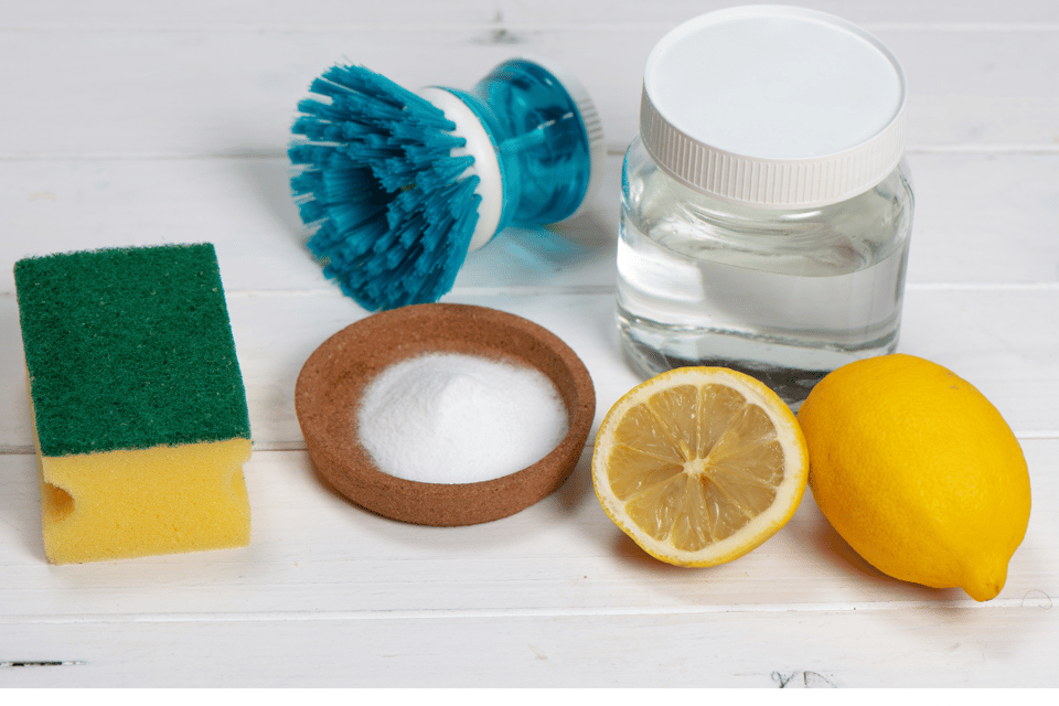 aceite esencial e ingredientes cítricos