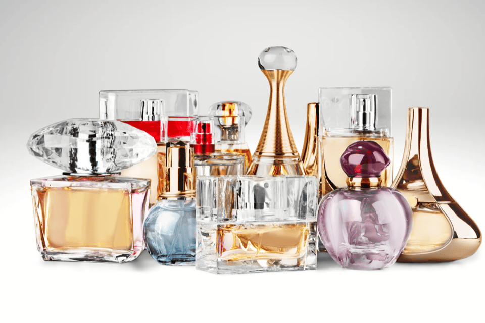 frascos de perfume
