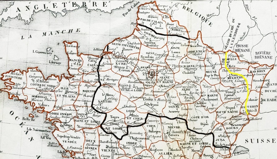 Double port franco-allemand 1870-1872
