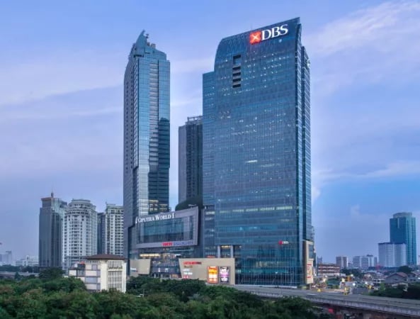 a city skyline view of a city with skyscrapers and skyscrapers