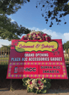 Papan bunga printing mid florist jambi