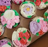 flower cupcakes