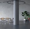 Lámpara colgante CRONEK Aro de diseño circular suspendida, ideal para grandes espacios modernos o comedores