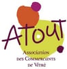 Logo de l'association des commerçants de vitré Atout