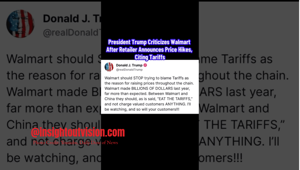 Trump’s Tariff Showdown with Walmart: Who Pays the Price for America’s Trade War?