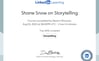 Storytelling certificate