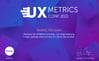 UX Metrics conf 2022 certificate