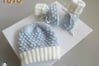 tuto bonnet et chaussons patron bleublancneige