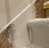 restauration plinthe faux-marbre bordeaux