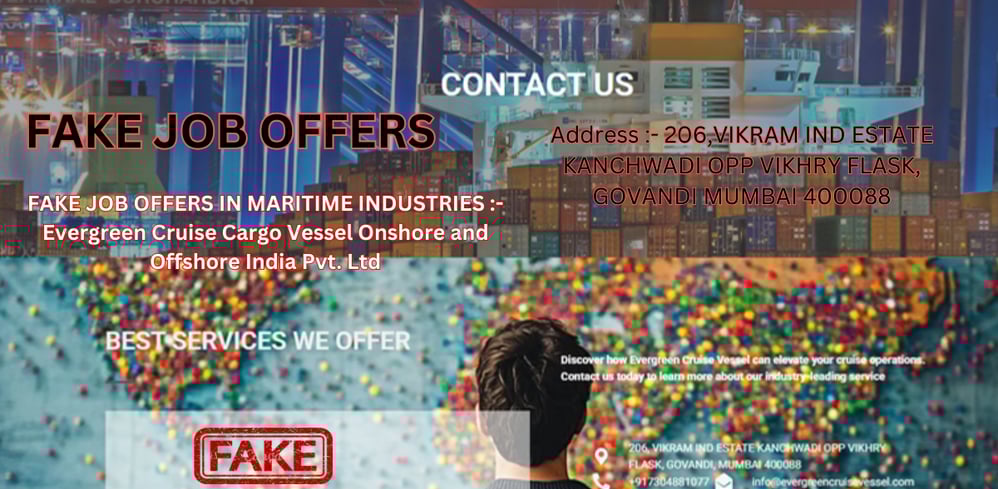 Evergreen Cruise recruitment