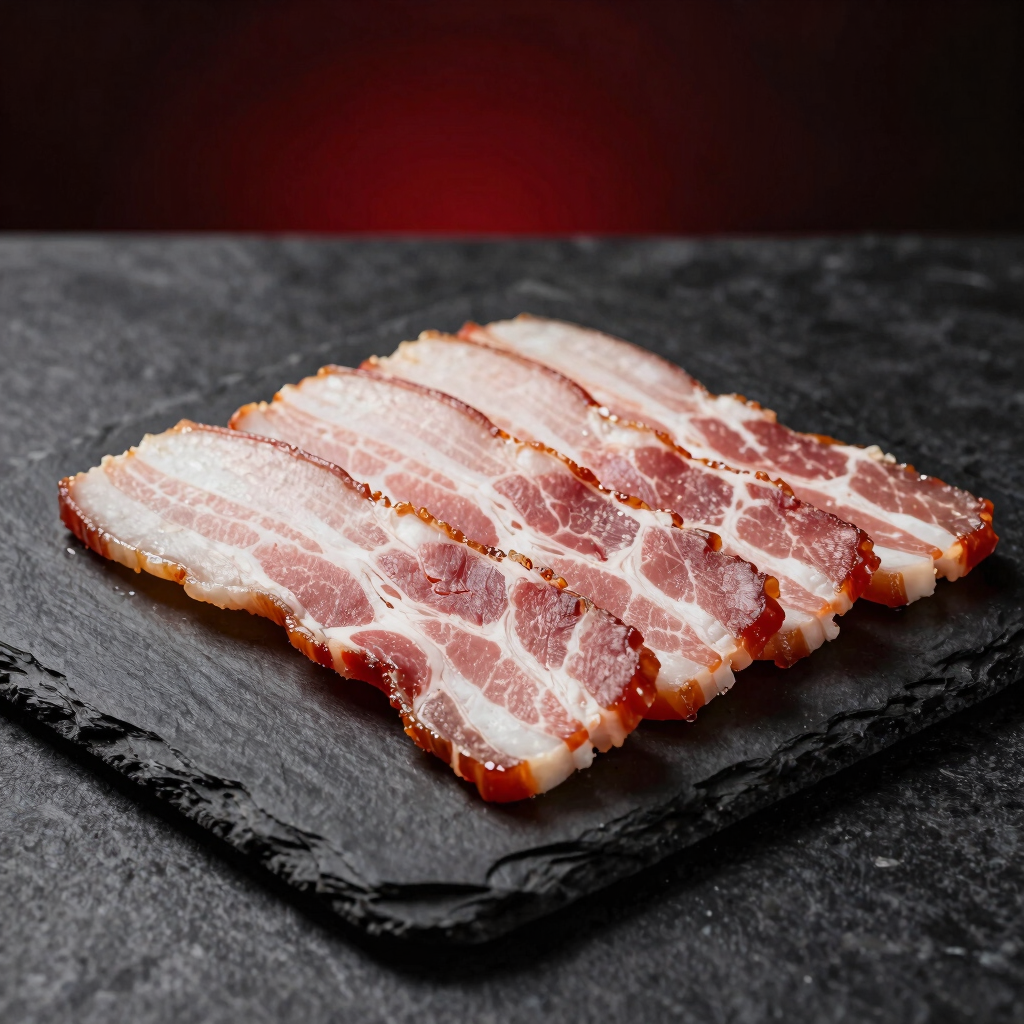 Tocineta Ahumada en Lonjas Premium 1kg