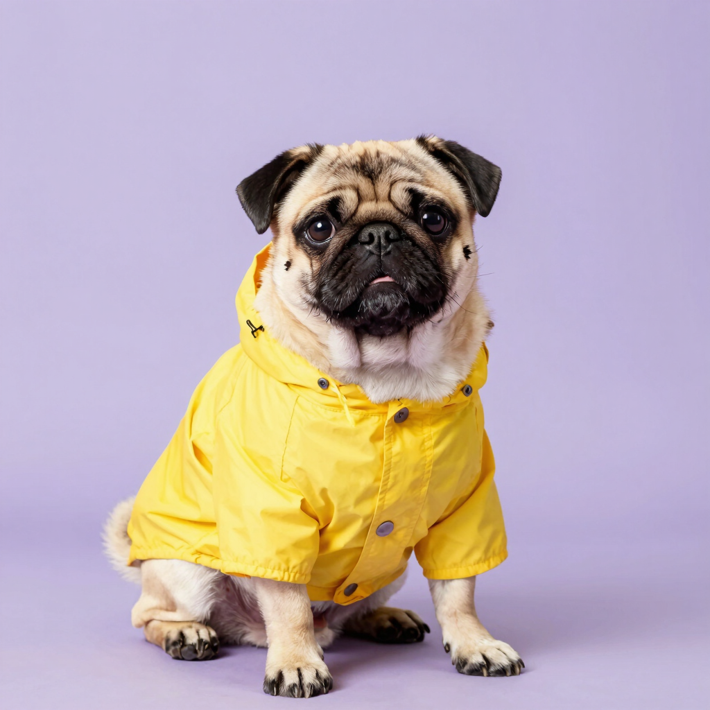 Impermeable Neón con Capucha