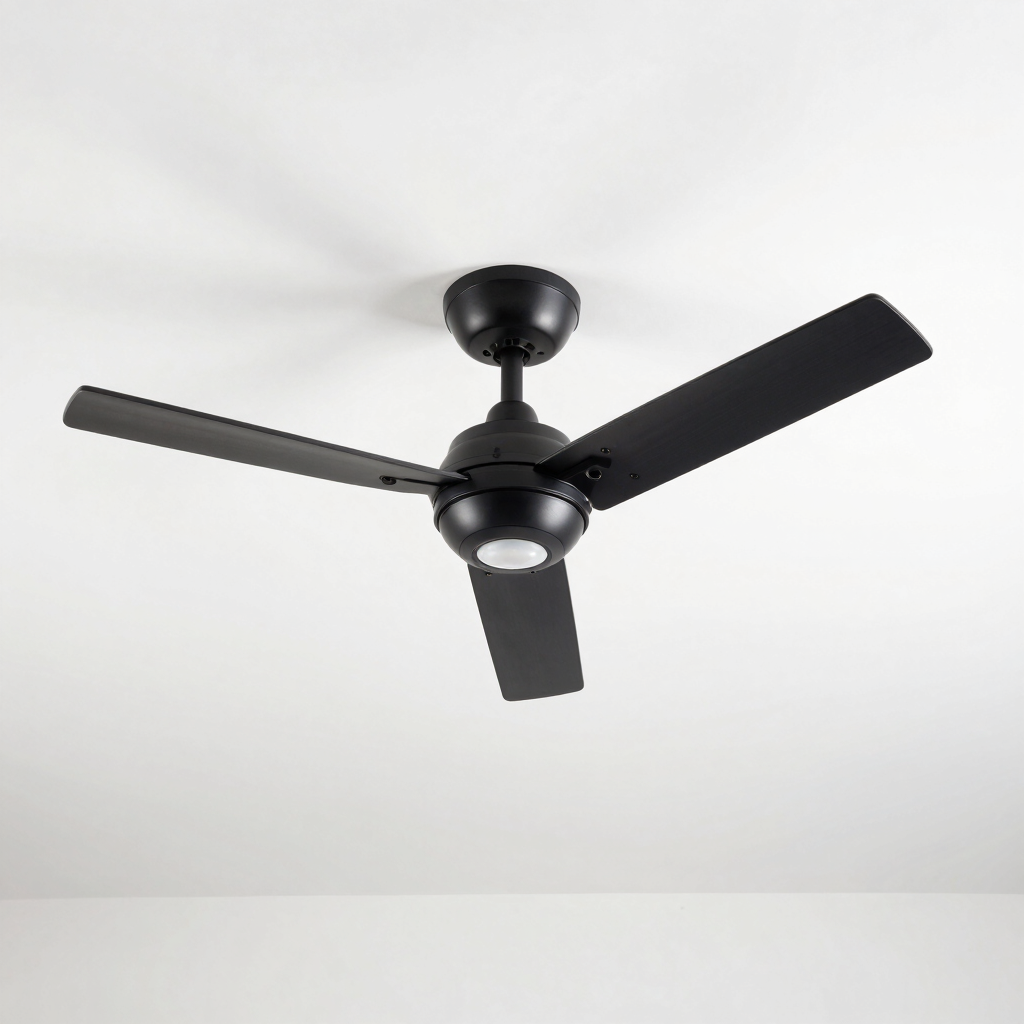 AeroBlade Matte Black LED Ceiling Fan
