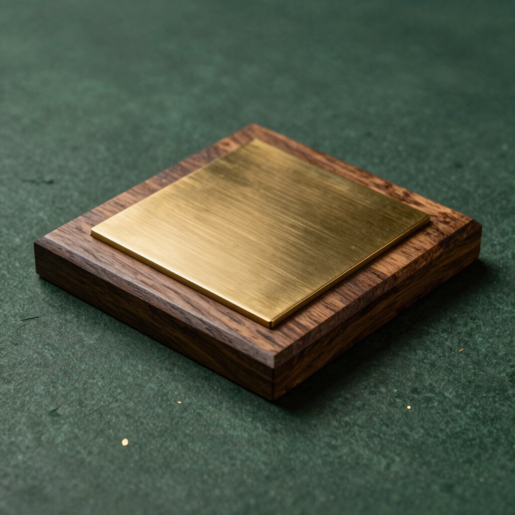 The Foundry Walnut Plaque