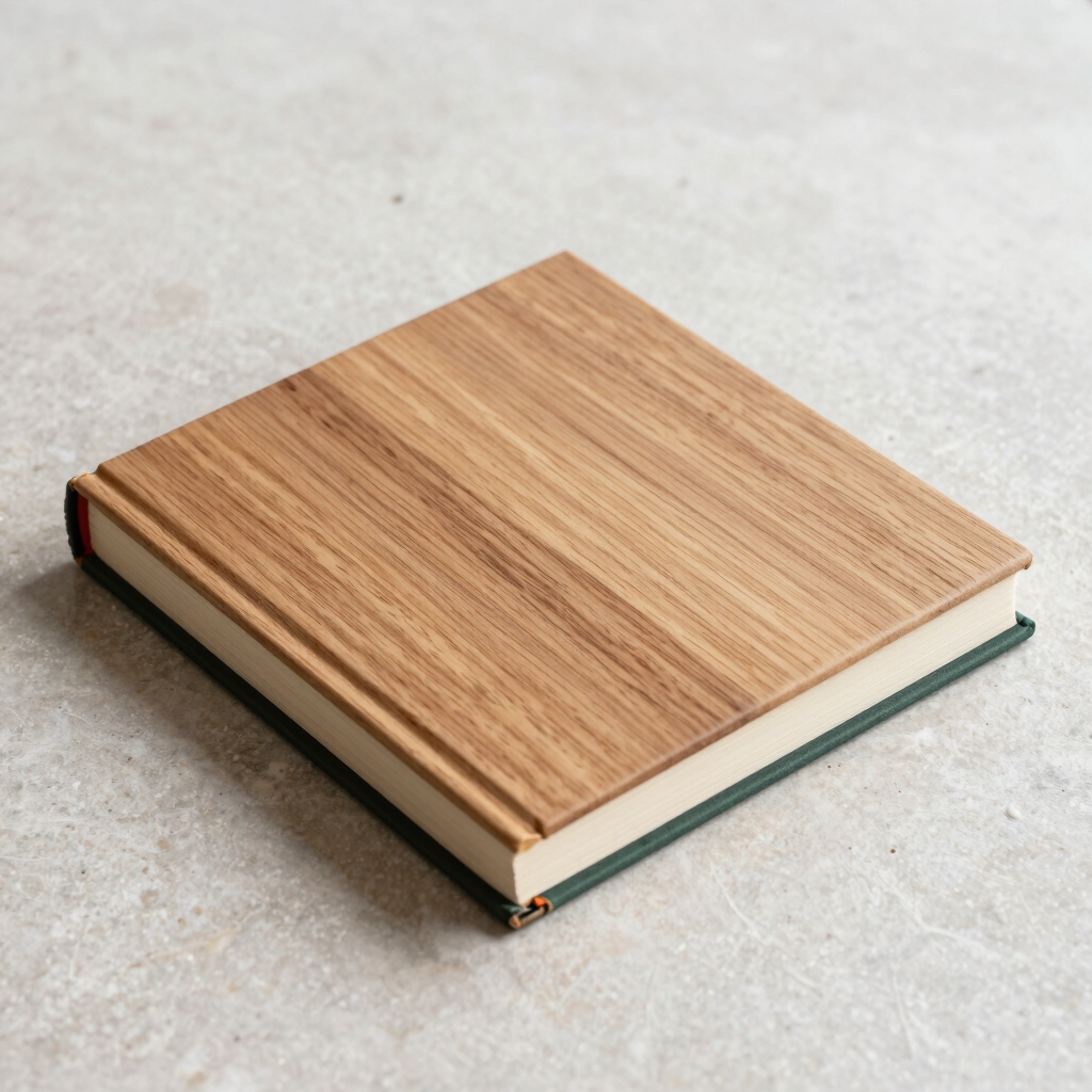 Copertina Rigida in Legno di Recupero