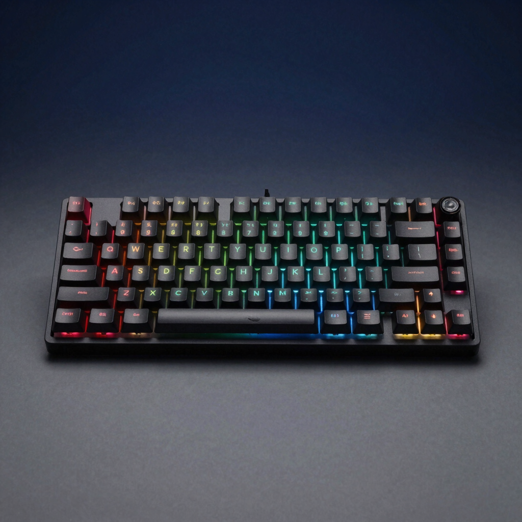 Teclado Mecânico Compacto RGB