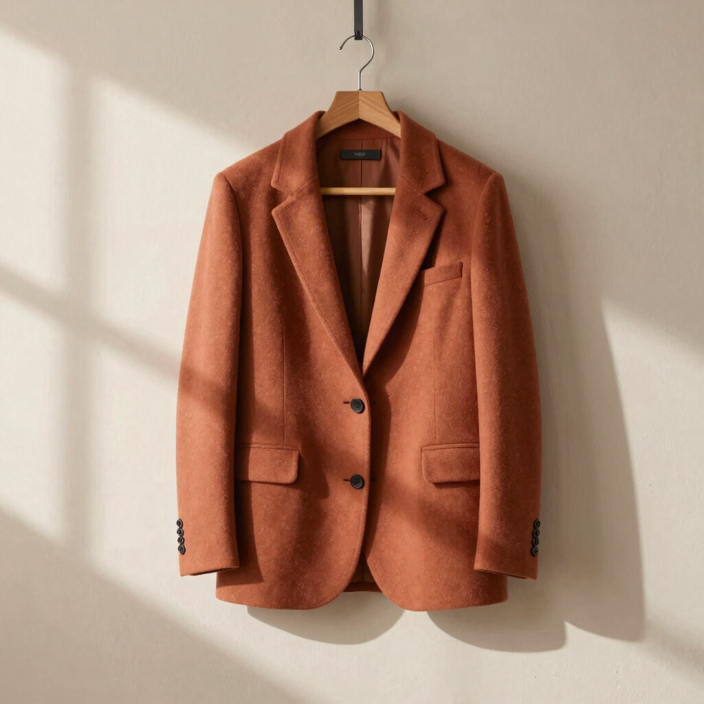 The Terracotta Tailored Blazer