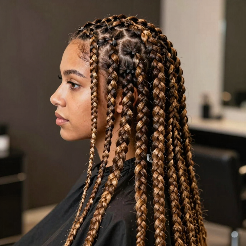 Goddess Braids Style