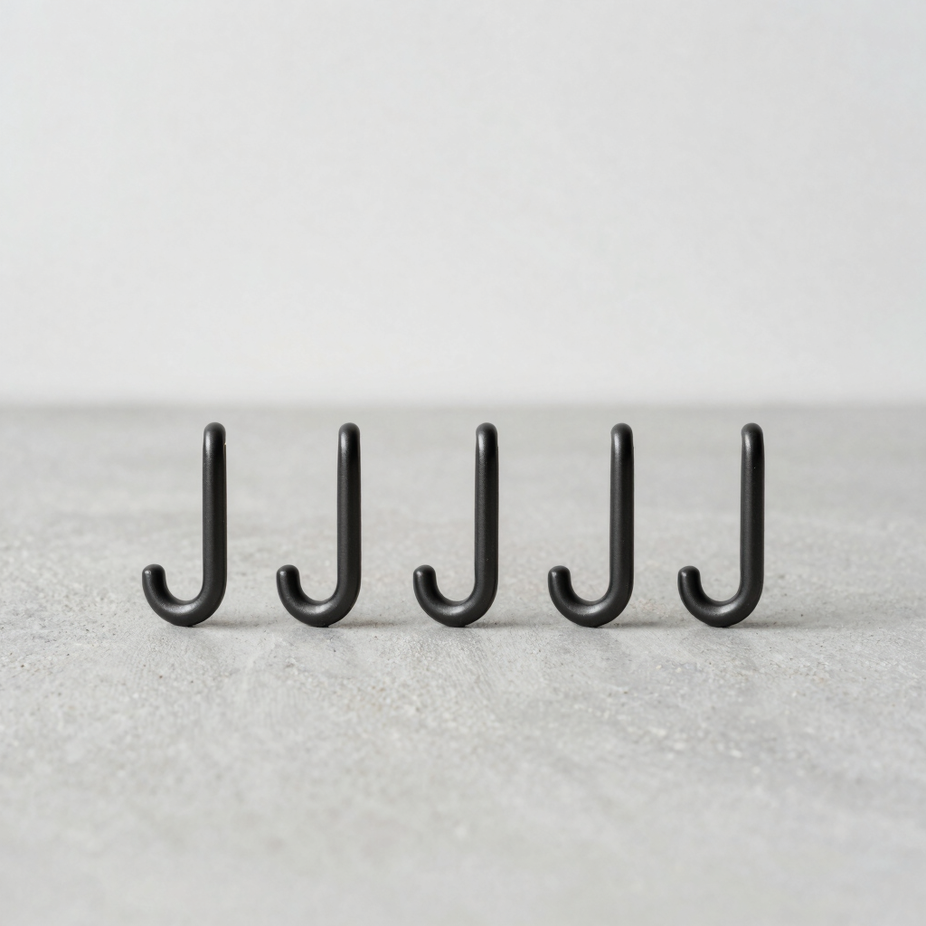Premium Matte Black S-Hooks