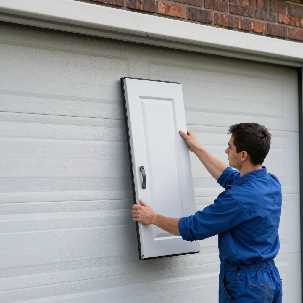 Damaged Door Panel Replacement
