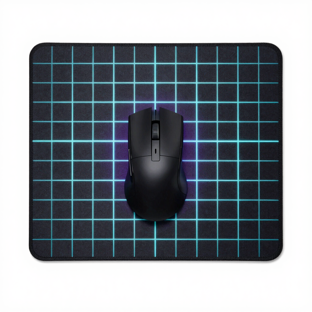 Lót Chuột RGB Neon Grid VNZ