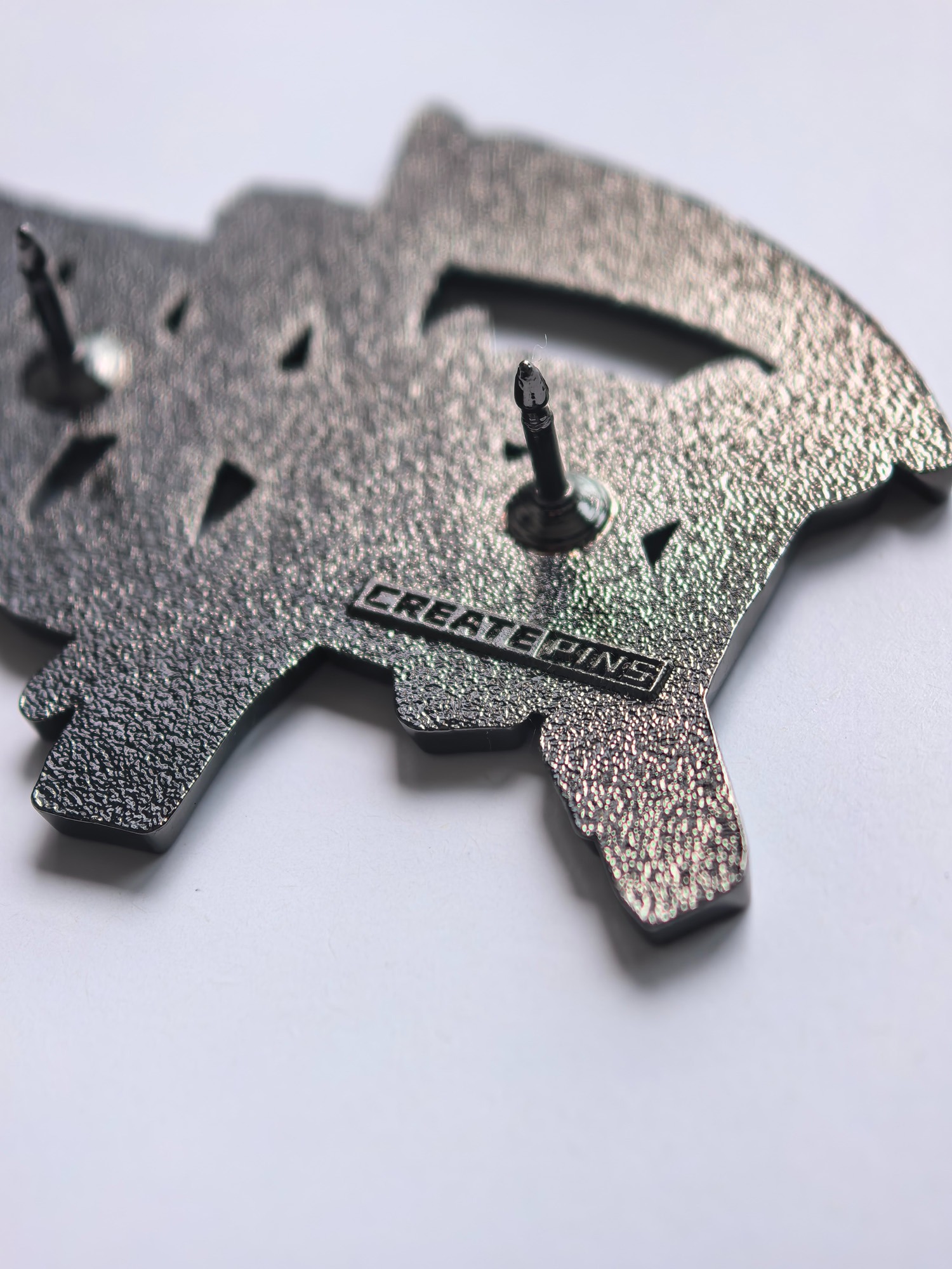 Back stamp customization for enamel pins