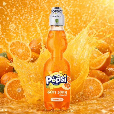 Popsi Goti Soda Orange