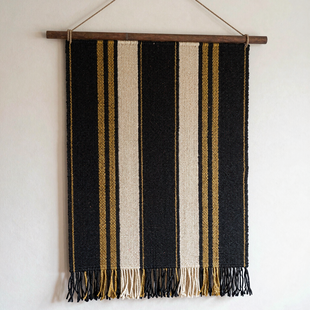 Ancestral Echoes Hand-Woven Tapestry
