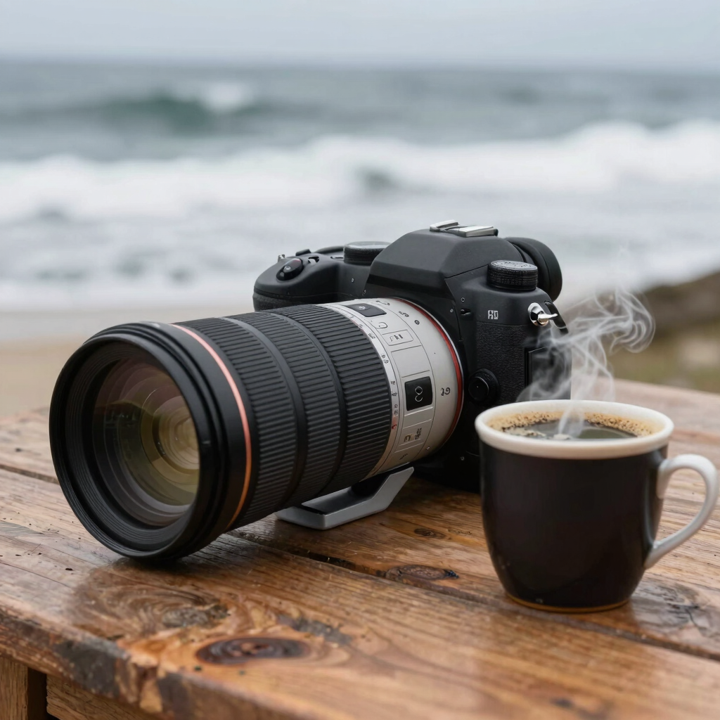 Sesión de Surf con Registro Fotográfico