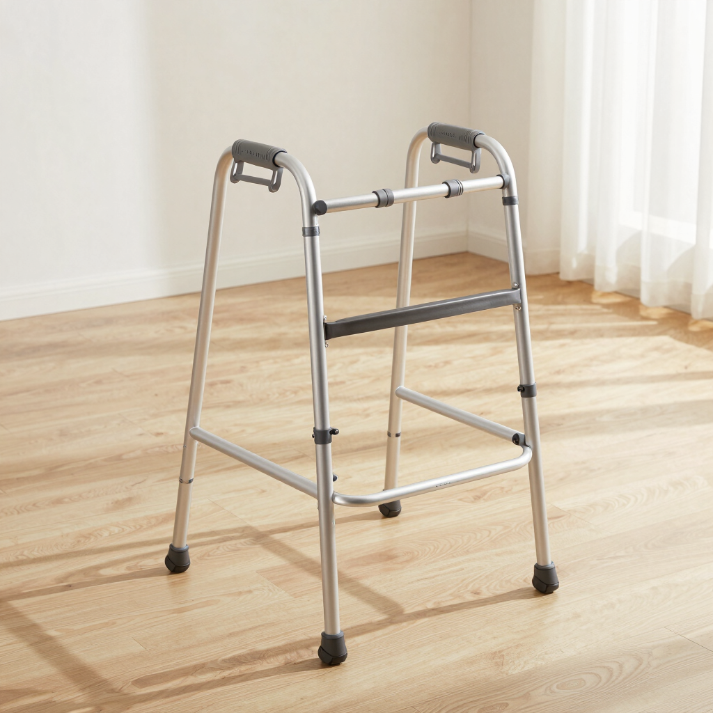 NovaGlide Folding Aluminum Walker