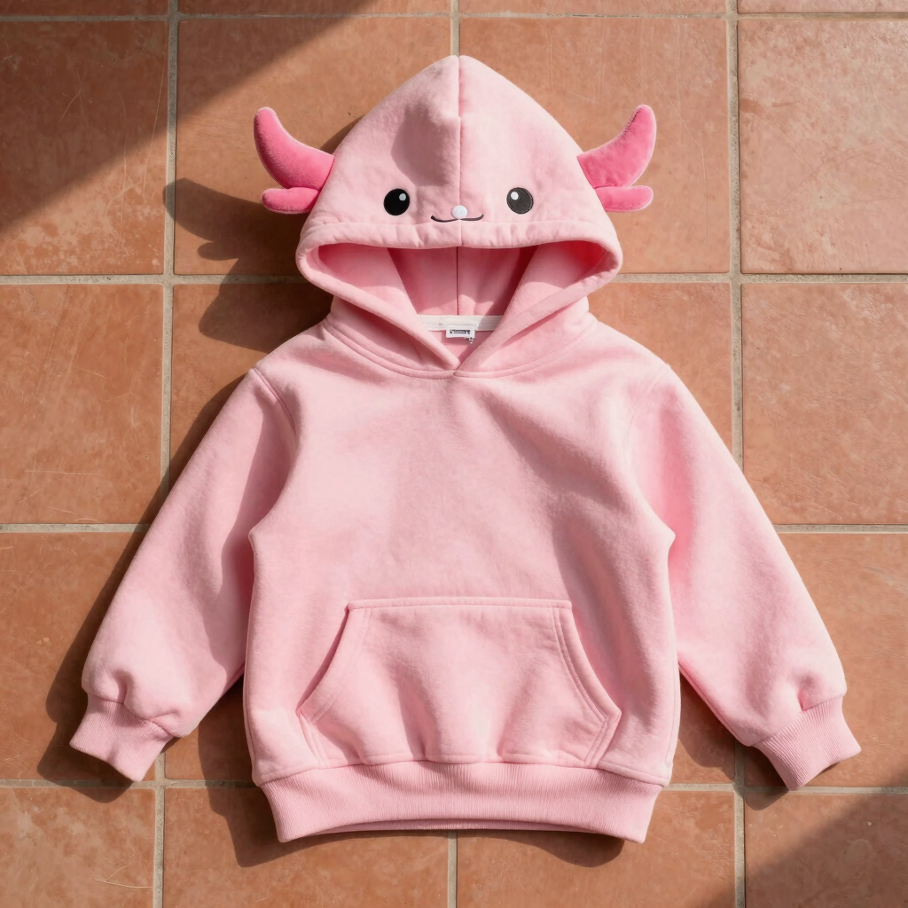 Sudadera con Capucha Ajolote