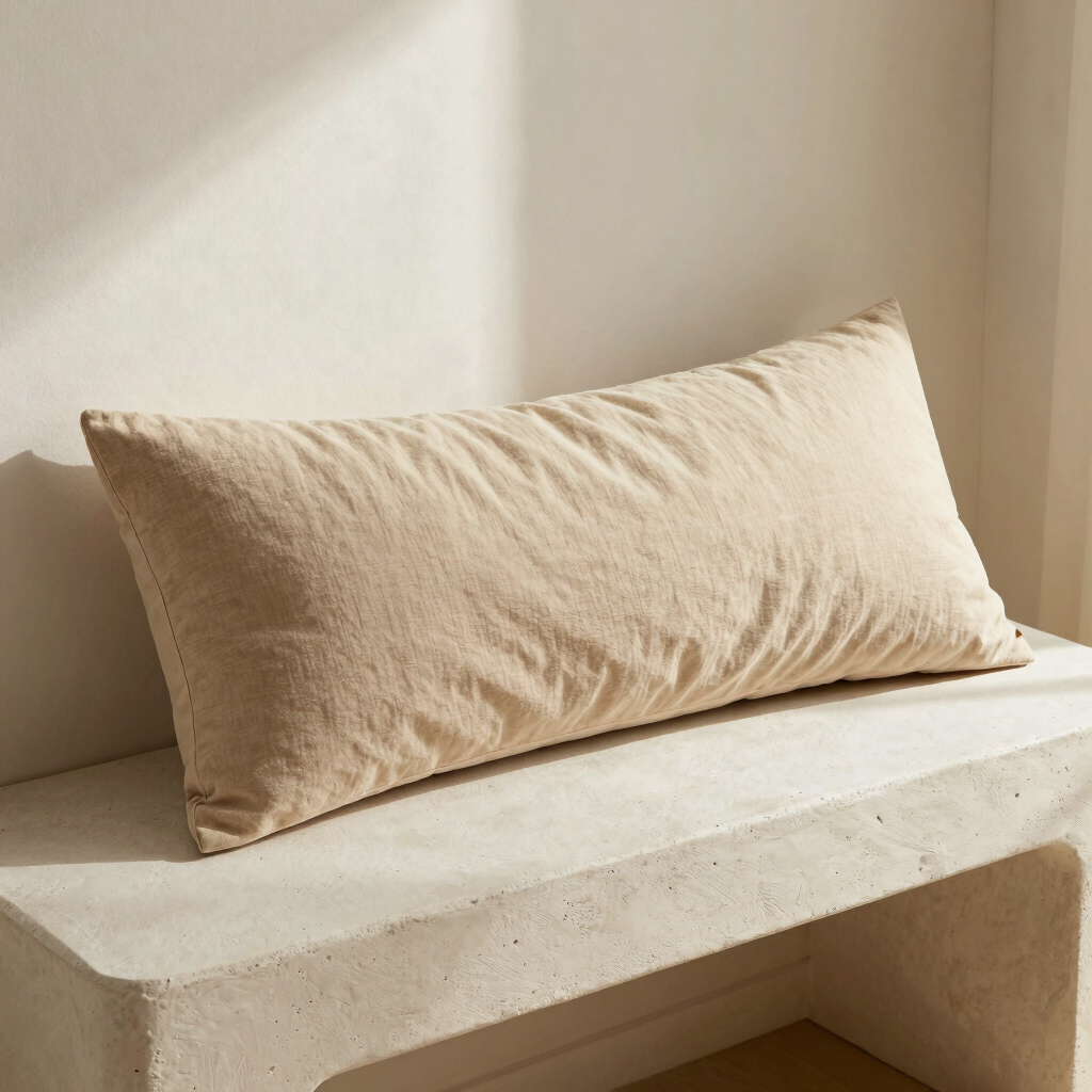 Slub Cotton Lumbar Cover