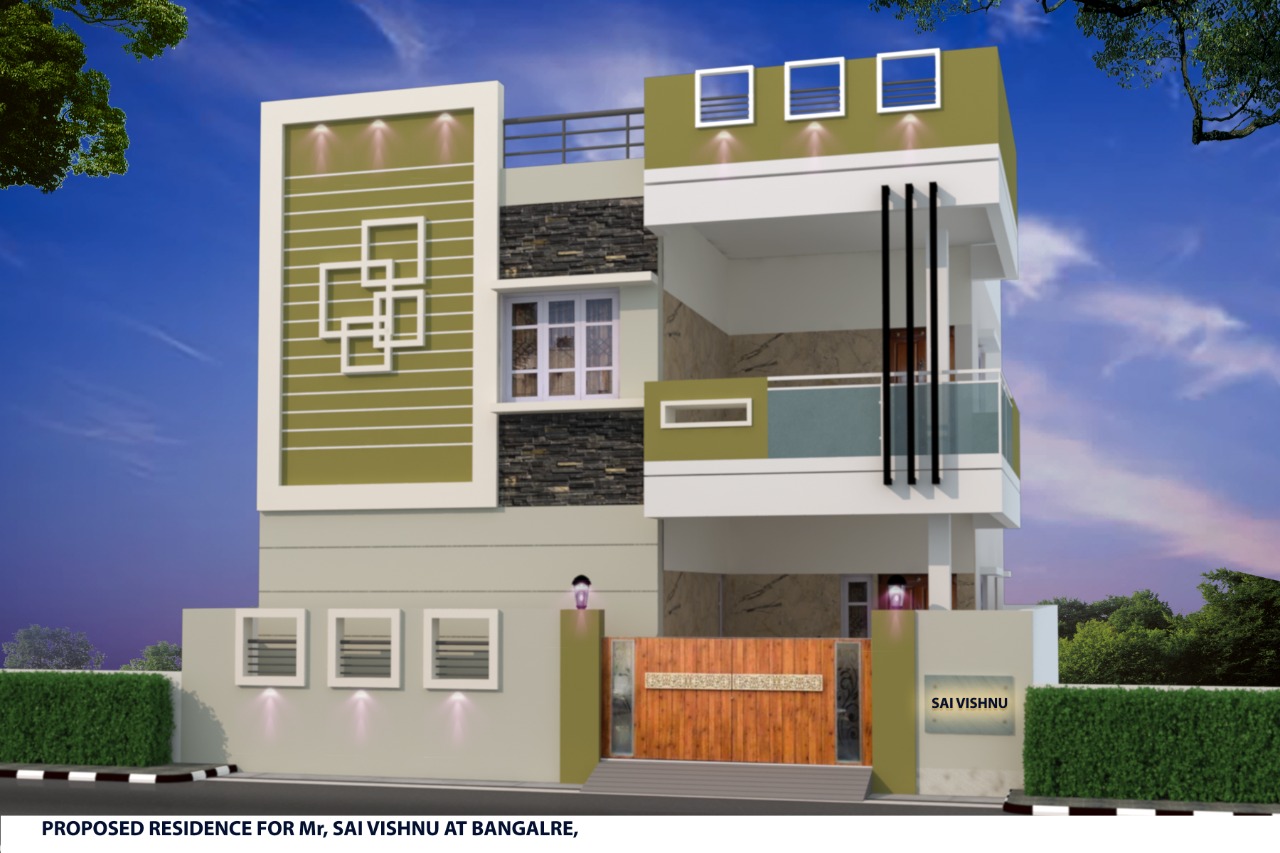 Sai Vishnu - Front Elevation