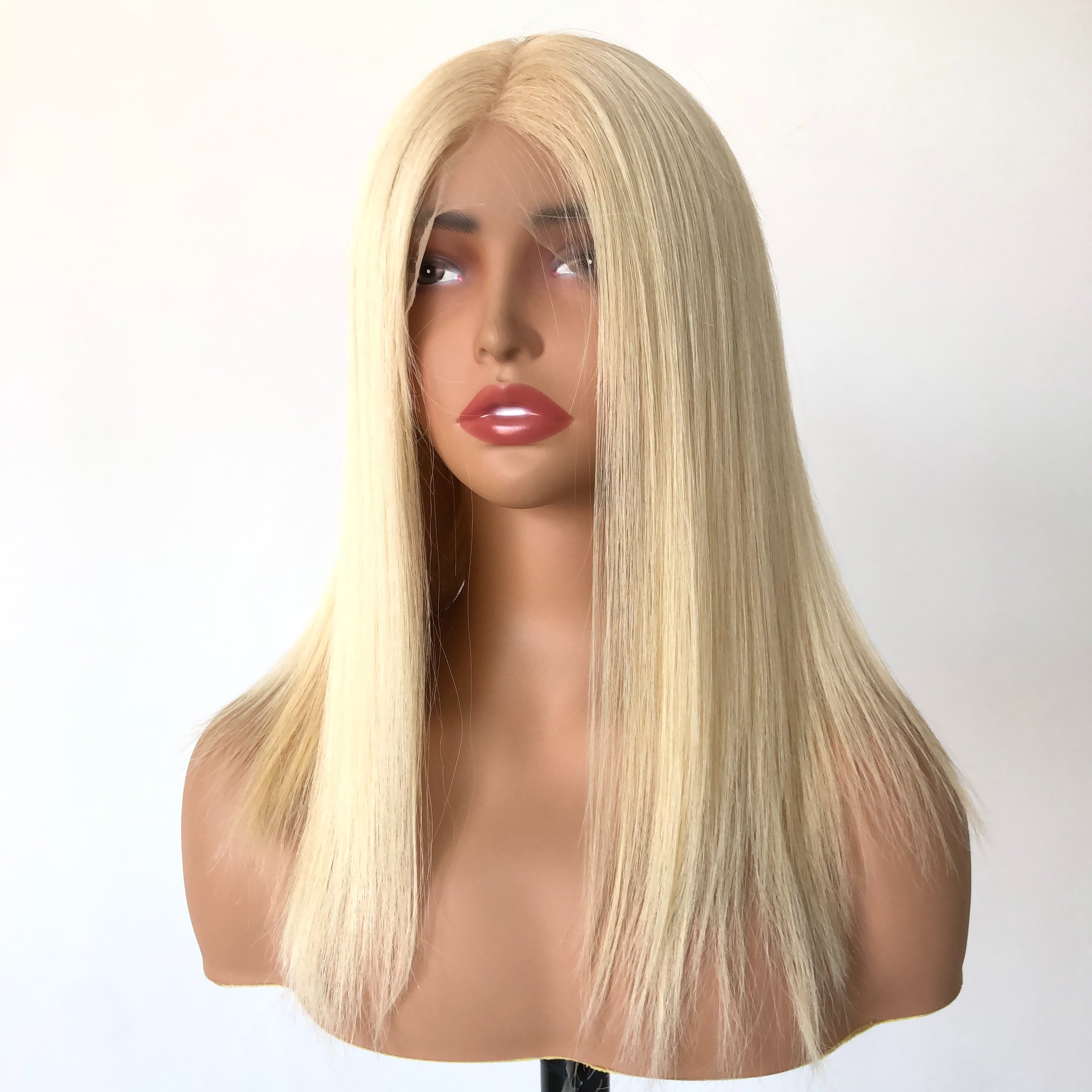 14inch Buttery Blonde Lace Wig
