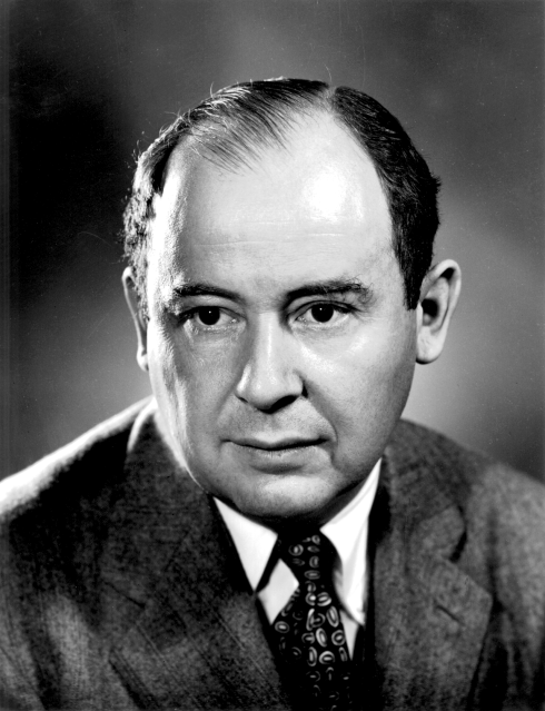 Retrato de John von Neumann el arquitecto de las computadoras