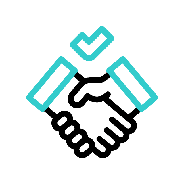 Team helping distressed company