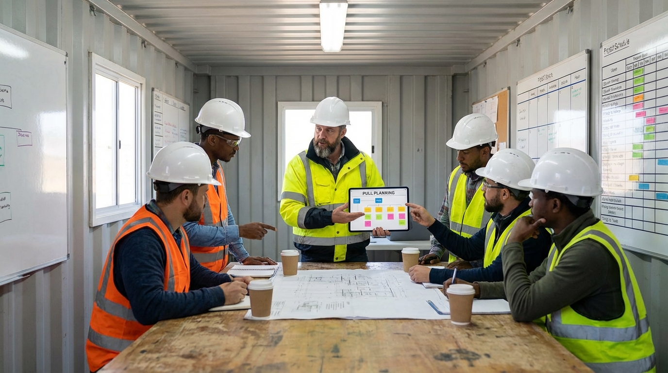 Equipo planificando colaborativamente