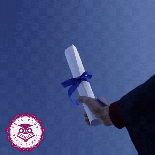 Alege expertiza Zece Plus pentru lucrari de licenta de zece