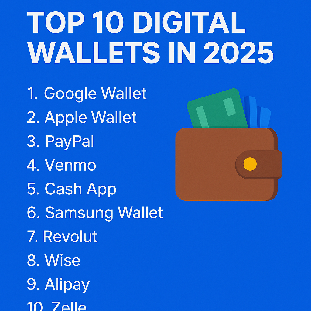 Top 10 Digital Wallets in 2025 + How to Use Them Safely