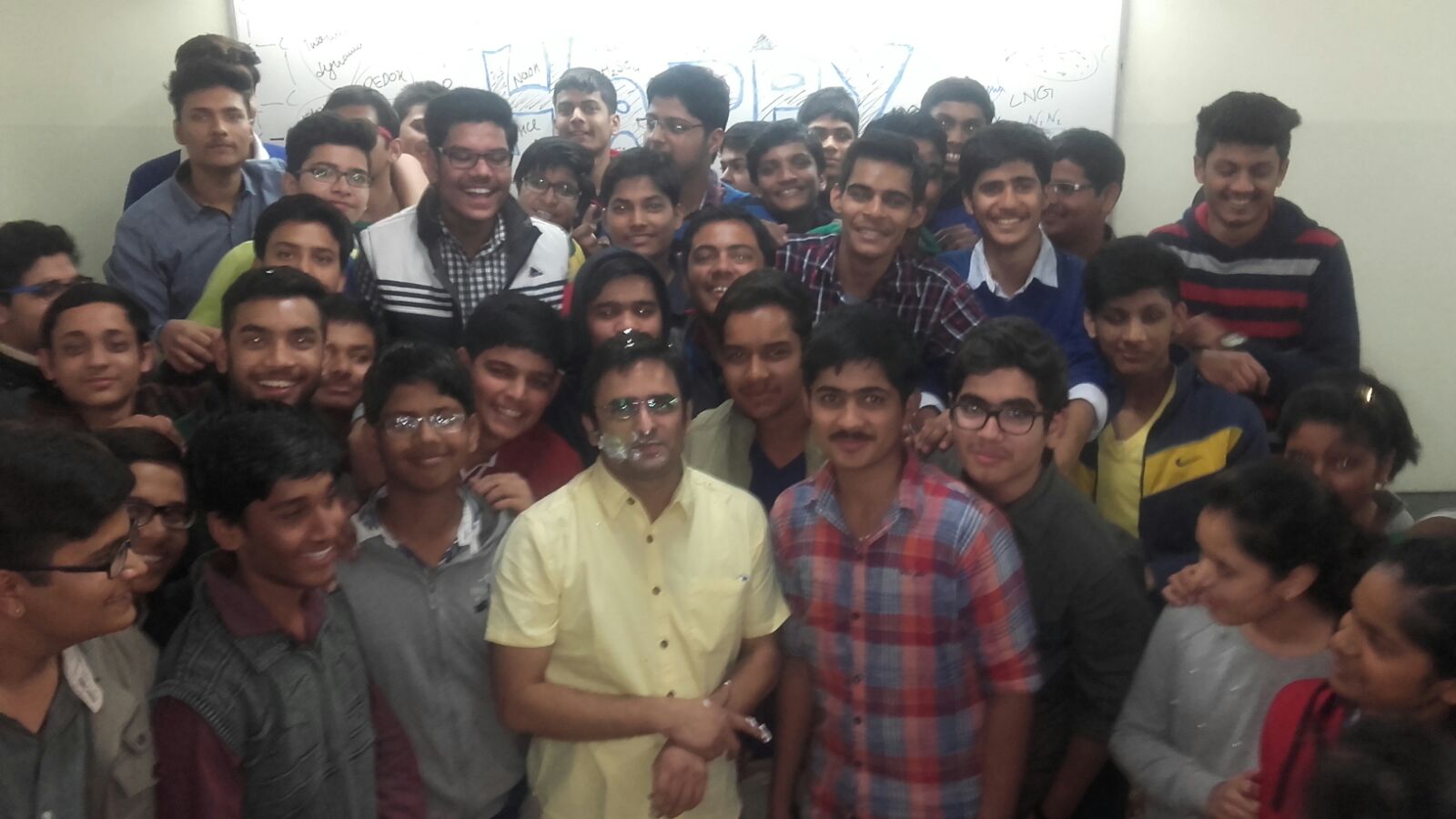 PK Sir with students