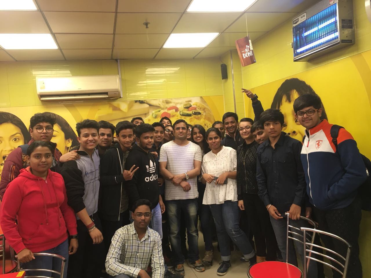 PK Sir with students