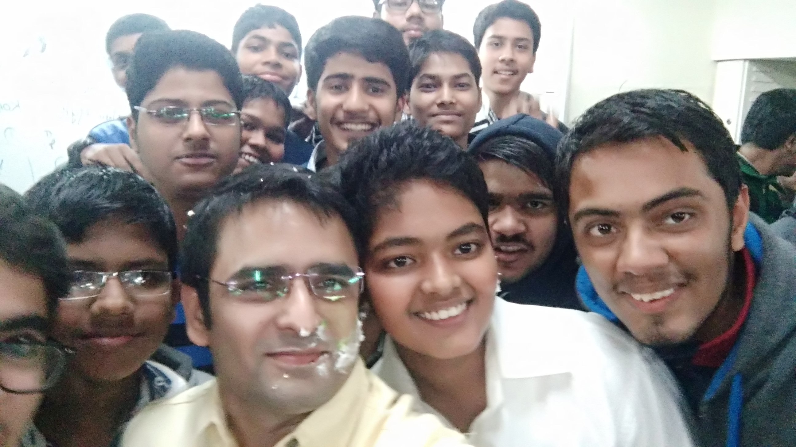 PK Sir with students