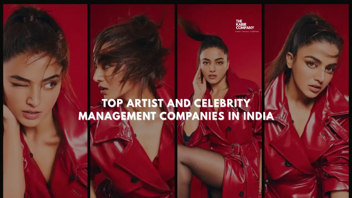 Top artist management company portfolio