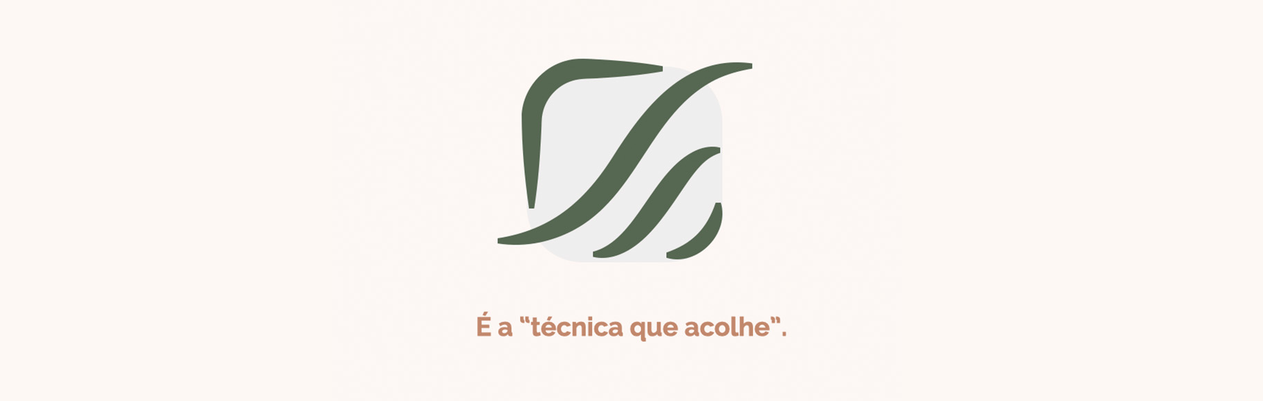 Símbolo completo da Singulares Cuidado Integrado: a técnica que acolhe