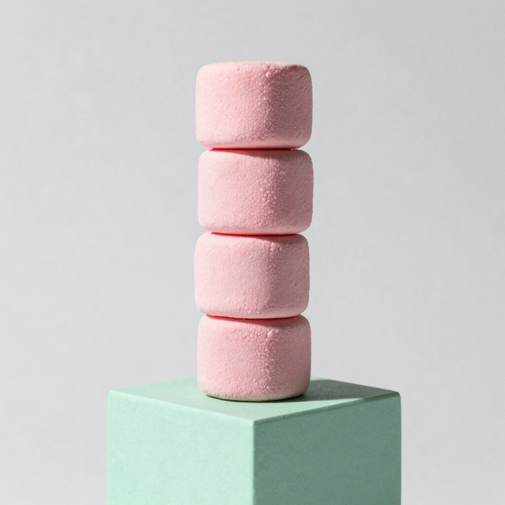 Artisanal Raspberry Rose Marshmallows