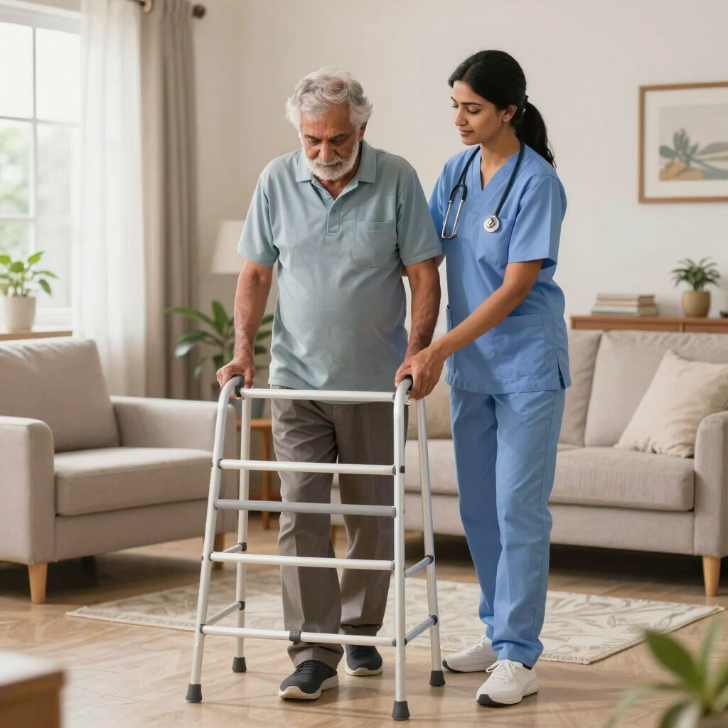 Home-Visit Physiotherapy Session