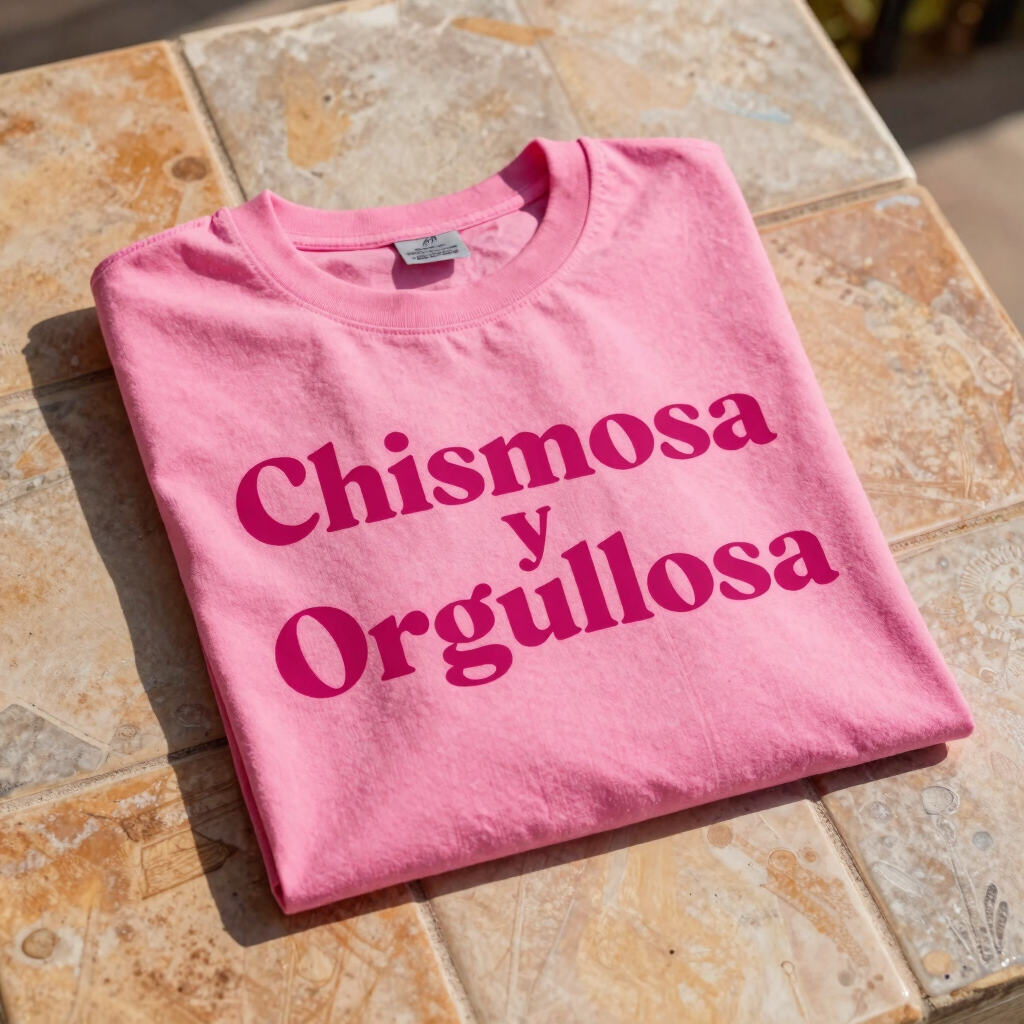Playera "Chismosa y Orgullosa"