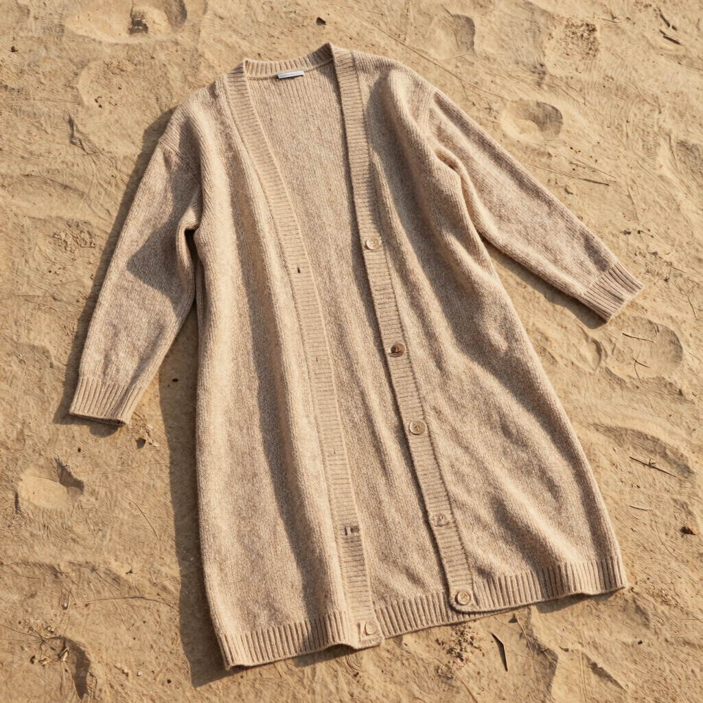 Maxi Cardigan de Tricô